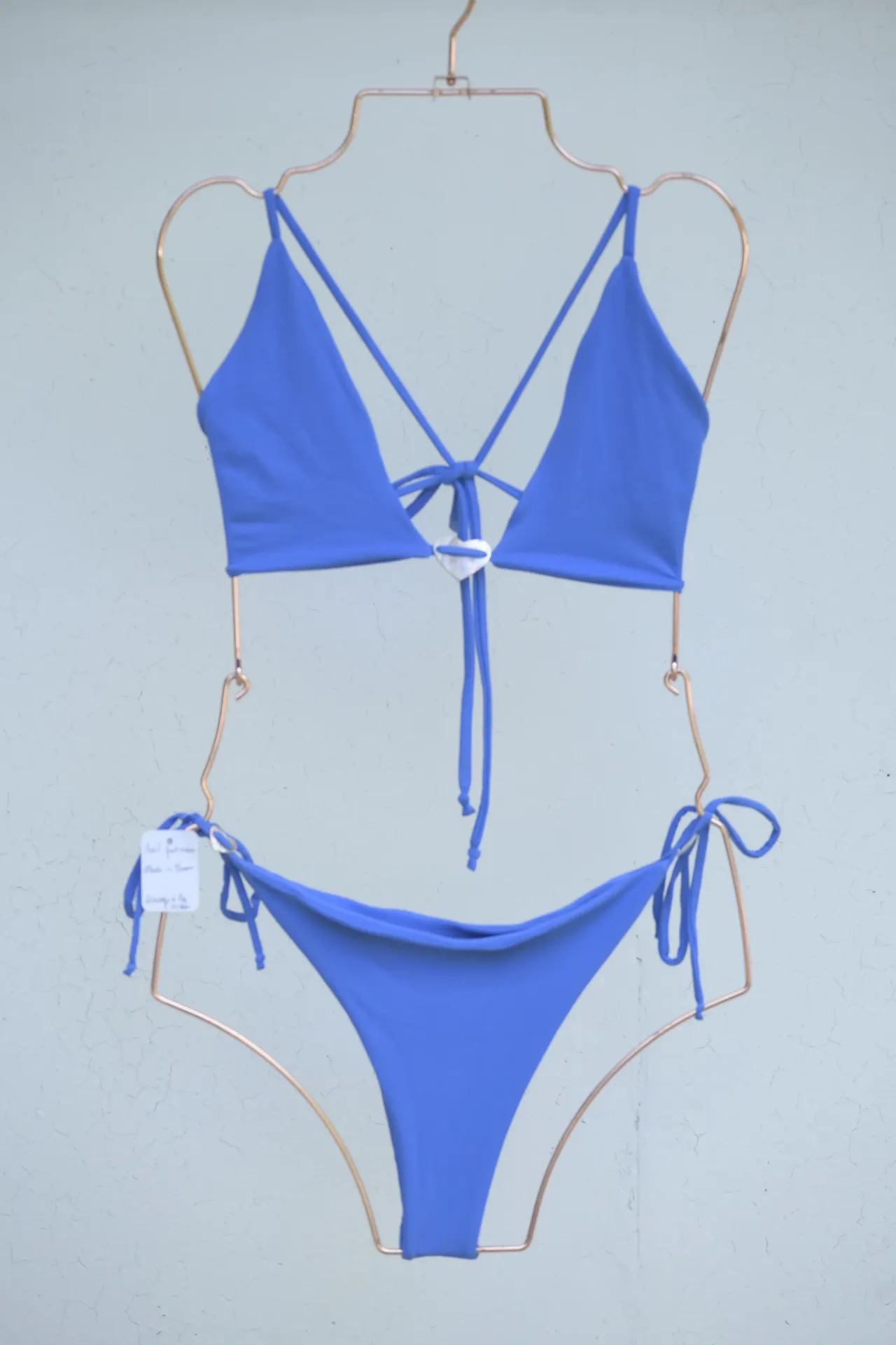 Bikini nacre bleu